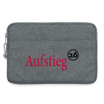 Promoted 2026 Promotion - Laptop bag 13" - heather grey - Front
