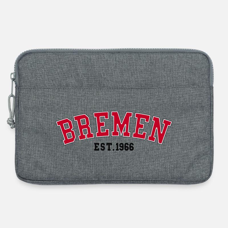 Bremen Est. 1966 - Laptop bag 13" - heather grey