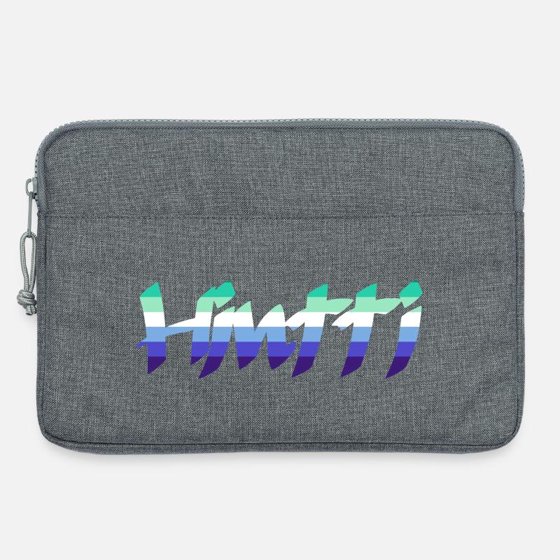 Schwuler Mann - Laptoptasche 13" - Grau meliert