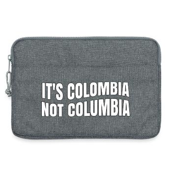 Kolumbien Nicht Kolumbien Kolumbianische Flagge Kolumbien - Laptoptasche 13" - Grau meliert - Vorne