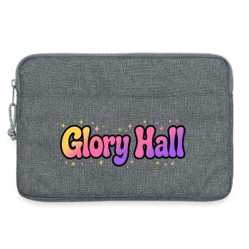 Glory Hall Psychedelisches Leuchten - Laptoptasche 13" - Grau meliert - Vorne