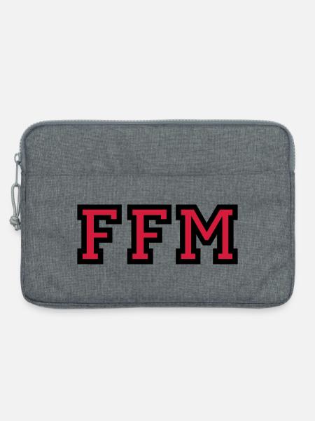 Frankfurt am Main FFM College Style - Laptoptasche 13" - Grau meliert
