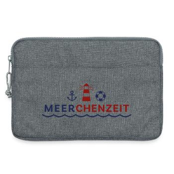Meerchenzeit - Laptoptasche 13" - Grau meliert - Vorne
