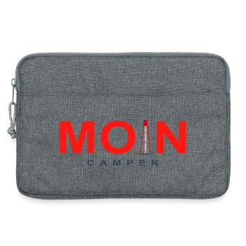 Moin Leuchtturm Campen, Nordsee, Deutschland - Laptoptasche 13" - Grau meliert - Vorne