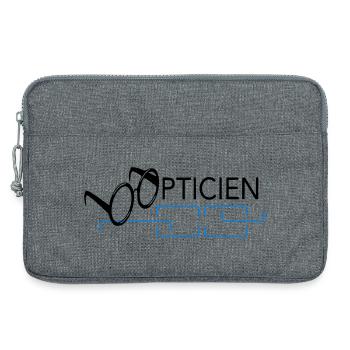 Optitian - Laptop bag 13" - heather grey - Front