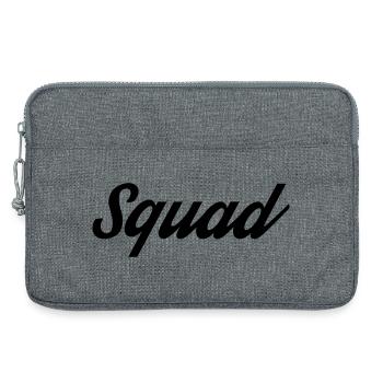 Squad - Laptop bag 13" - heather grey - Front
