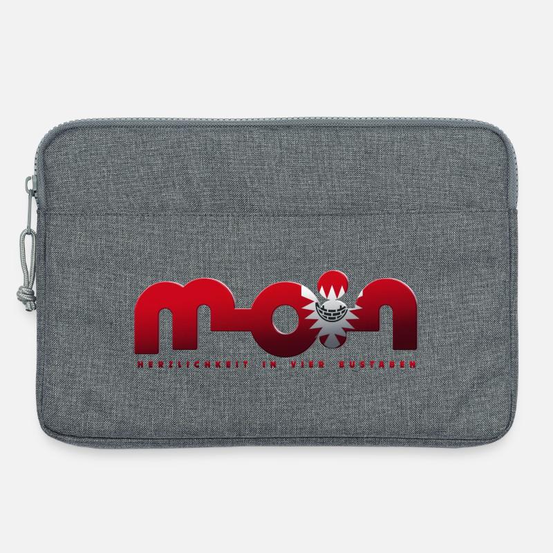 Moin - Laptoptasche 13" - Grau meliert
