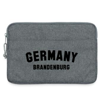 BRANDENBURG - Laptoptasche 13" - Grau meliert - Vorne