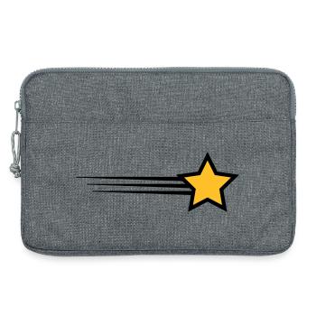 6061912 121727179 Stern - Laptoptasche 13" - Grau meliert - Vorne