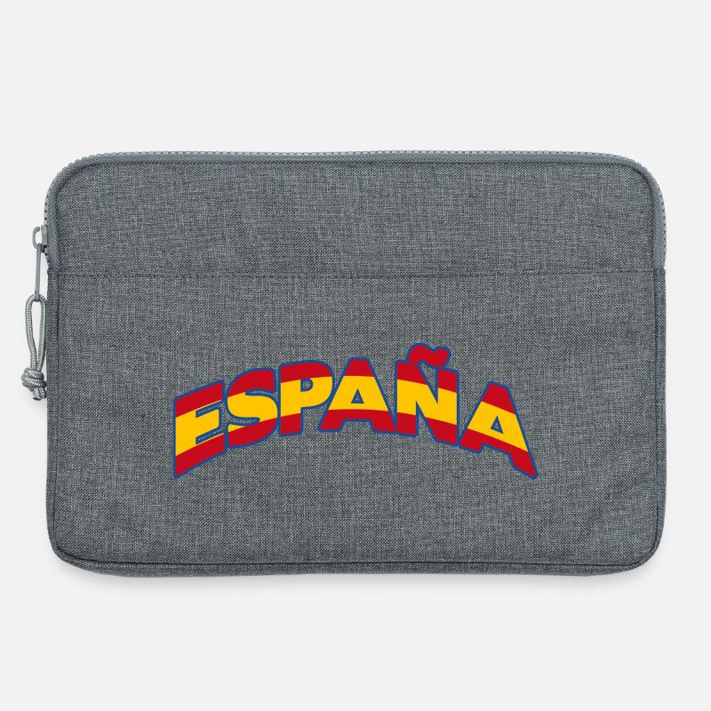 Spanien 1 - Laptoptasche 13" - Grau meliert