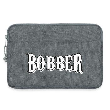 bobber chopper biker autocollant de croisière autocollant - Sacoche pour ordinateur portable 13 pouces - gris chiné - Devant