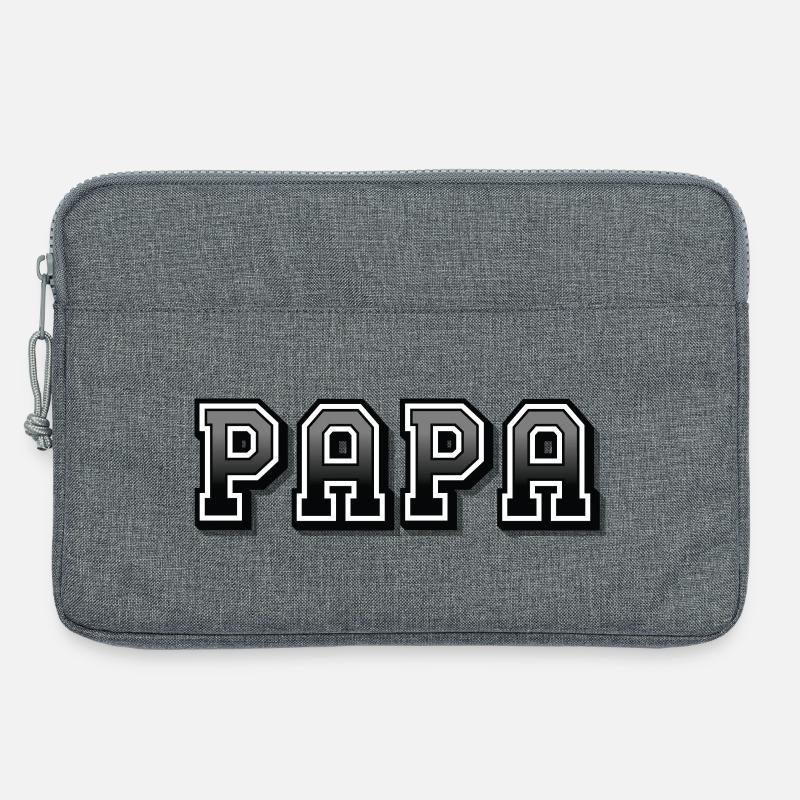 PAPA - Laptoptasche 13" - Grau meliert