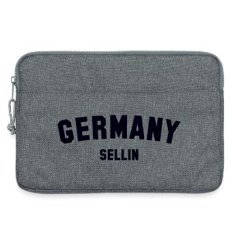 SELLIN Allemagne - Sacoche pour ordinateur portable 13 pouces - gris chiné - Devant