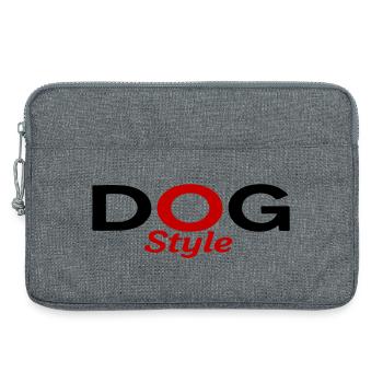 Dogstyle - Laptop bag 13" - heather grey - Front