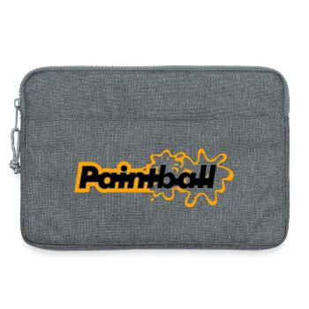 Paintball - Laptoptasche 13" - Grau meliert - Vorne