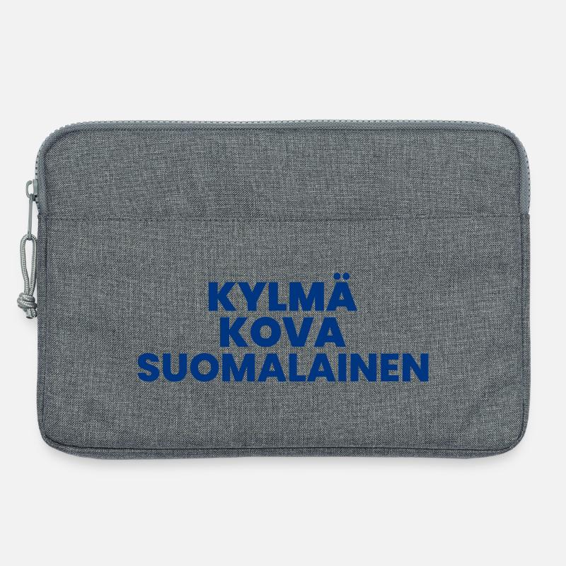 COLD HARD FINNISH v2 - Laptoptasche 13" - Grau meliert
