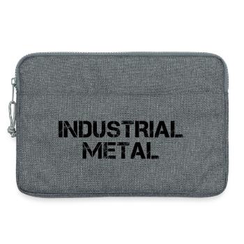 Industriemetall - Laptoptasche 13" - Grau meliert - Vorne