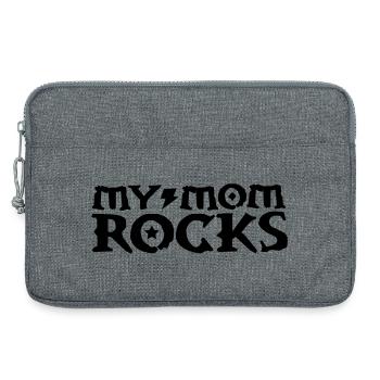 Mama - Laptoptasche 13" - Grau meliert - Vorne