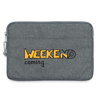 Weekend - Laptop bag 13" - heather grey - Front