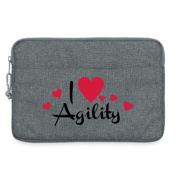 2541614 15923905 agility - Laptop bag 13" - heather grey - Front