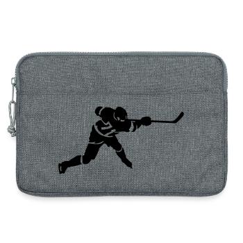 Hockey - Sacoche pour ordinateur portable 13 pouces - gris chiné - Devant
