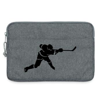 Hockey - Sacoche pour ordinateur portable 13 pouces - gris chiné - Devant