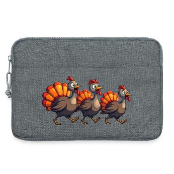 Thanksgiving Truthahn Baby - Laptoptasche 13" - Grau meliert - Vorne