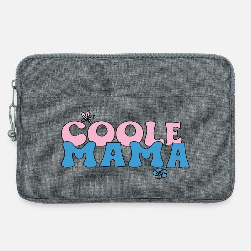 Coole Mama - Laptoptasche 13" - Grau meliert
