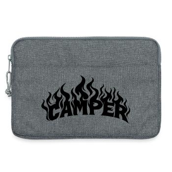 Camper Flames - Sacoche pour ordinateur portable 13 pouces - gris chiné - Devant