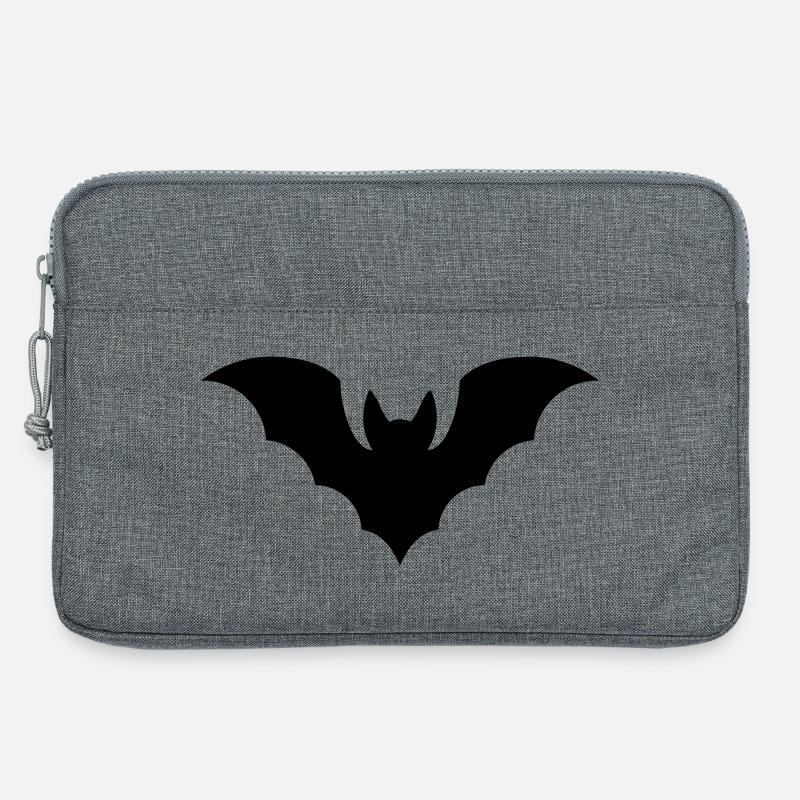 Fledermaus - Laptoptasche 13" - Grau meliert