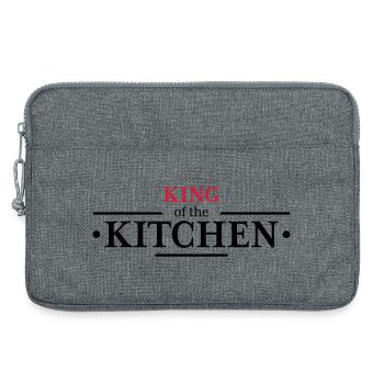 King of the Kitchen - Laptop bag 13" - heather grey - Front