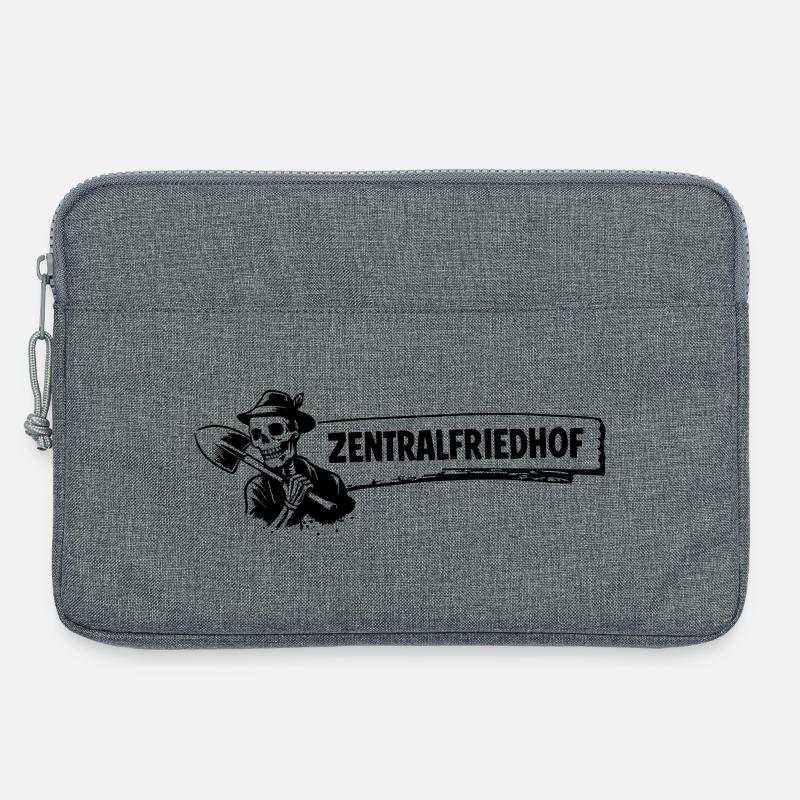 Zentralfriedhof - Laptoptasche 13" - Grau meliert