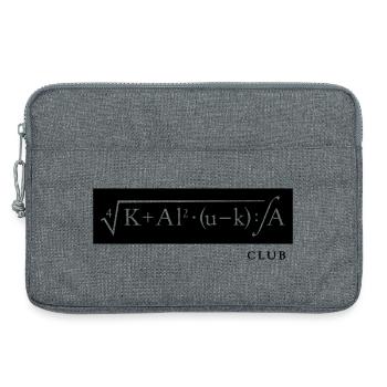KALUKA-Formel Club - Laptoptasche 13" - Grau meliert - Vorne