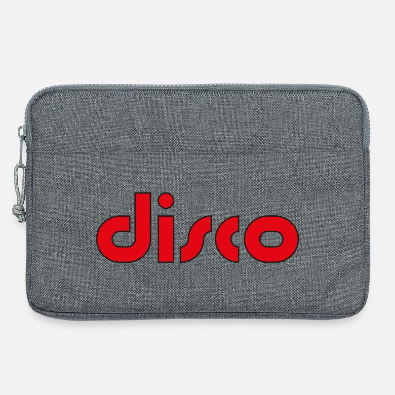Disco Retro 80s - Laptoptasche 13" - Grau meliert