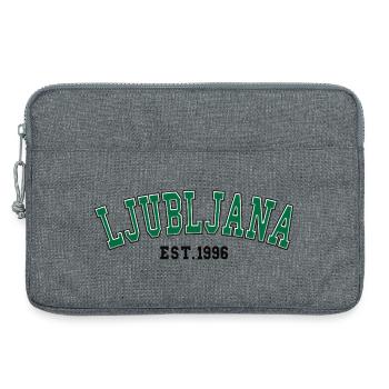 Ljubljana Fondée en 1996 - Sacoche pour ordinateur portable 13 pouces - gris chiné - Devant