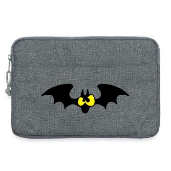 Chauve-souris - Sacoche pour ordinateur portable 13 pouces - gris chiné - Devant