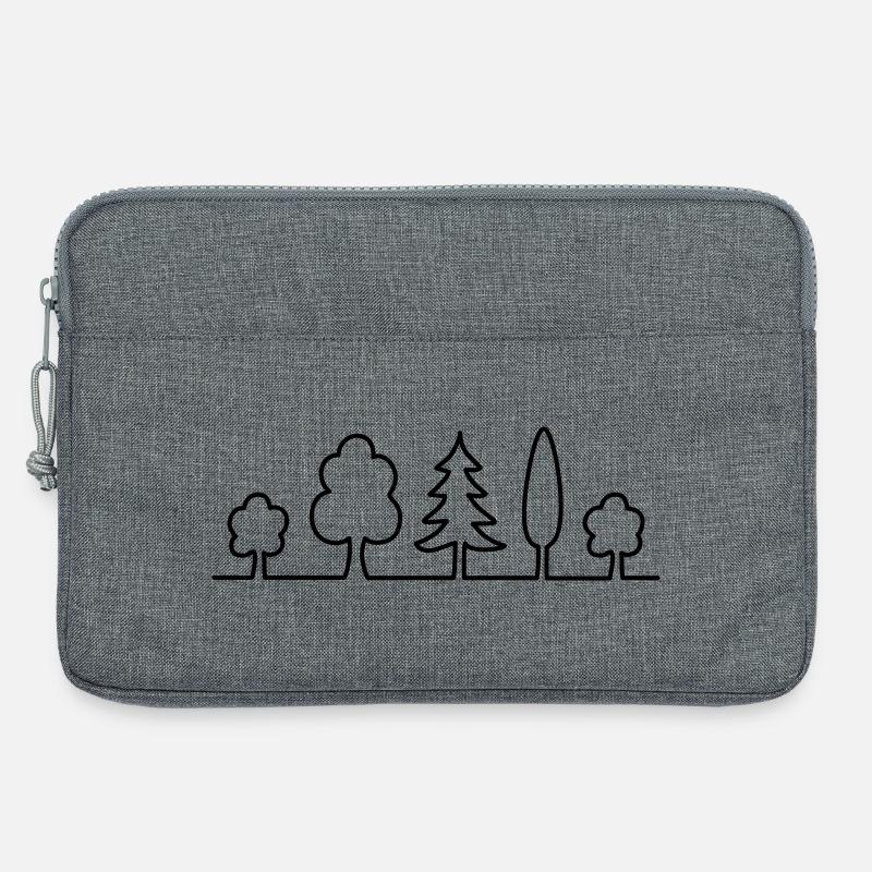 tree - Laptop bag 13" - heather grey