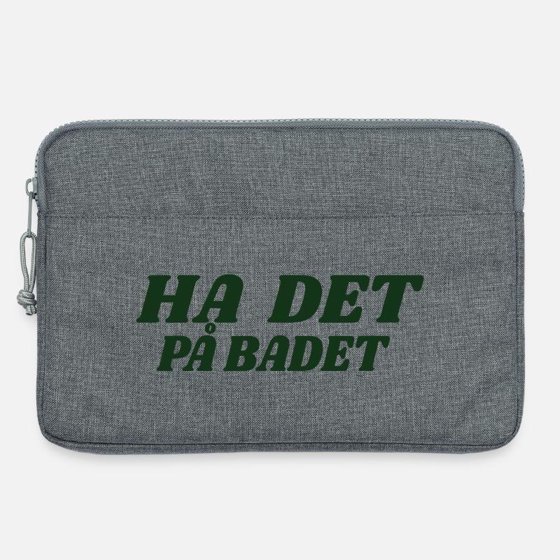 Stell es ins Badezimmer - Laptoptasche 13" - Grau meliert
