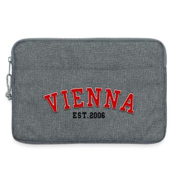 Vienna Est. 2006 - Laptop bag 13" - heather grey - Front