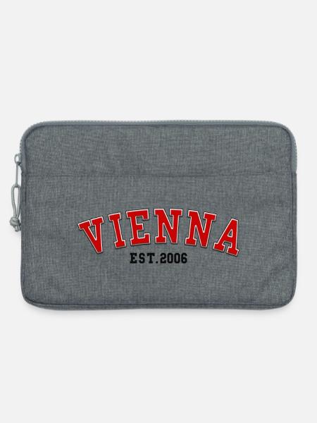 Wien Est. 2006 - Laptoptasche 13" - Grau meliert