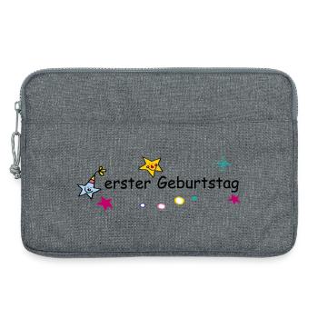  Geburtstag  - Laptoptasche 13" - Grau meliert - Vorne