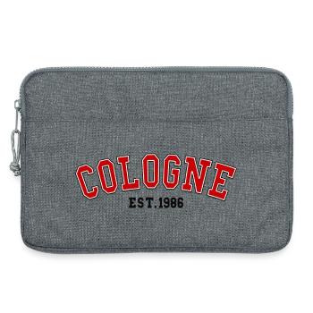 Cologne Est. 1986 - Laptop bag 13" - heather grey - Front
