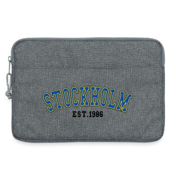 Stockholm Fondée en 1986 - Sacoche pour ordinateur portable 13 pouces - gris chiné - Devant