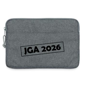 JGA 2026 - Laptop bag 13" - heather grey - Front