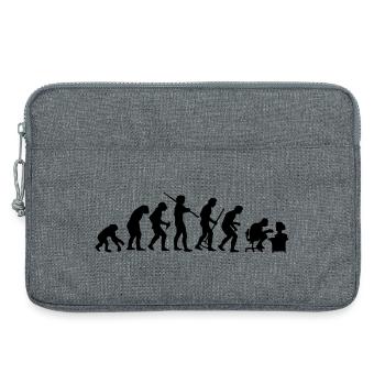 Evolution - Laptoptasche 13" - Grau meliert - Vorne