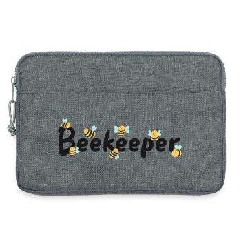Beekeeper Beekeeper Beekeeping - Laptop bag 13" - heather grey - Front