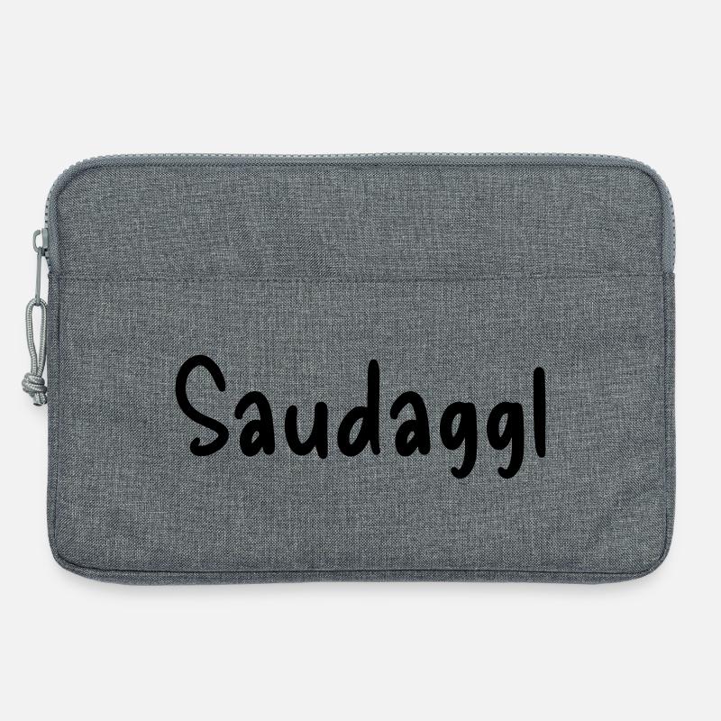 Saudaggl - Laptoptasche 13" - Grau meliert
