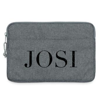 Josi - Laptoptasche 13" - Grau meliert - Vorne