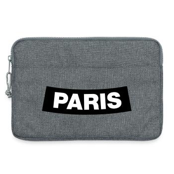 Paris Chapter Element (Bachelor Party MC Rocker Design) - Sacoche pour ordinateur portable 13 pouces - gris chiné - Devant