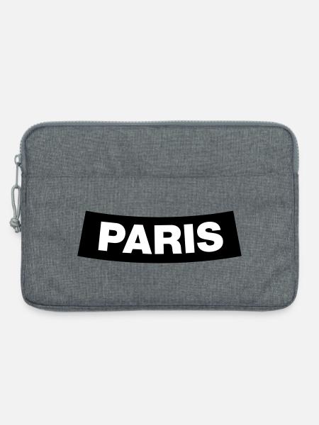 Paris Chapter Element (JGA MC-Rocker-Design) - Laptoptasche 13" - Grau meliert